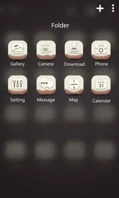 Higan GOLauncher EX Theme android App screenshot 1