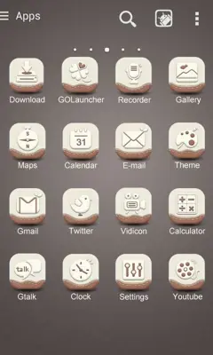 Higan GOLauncher EX Theme android App screenshot 2